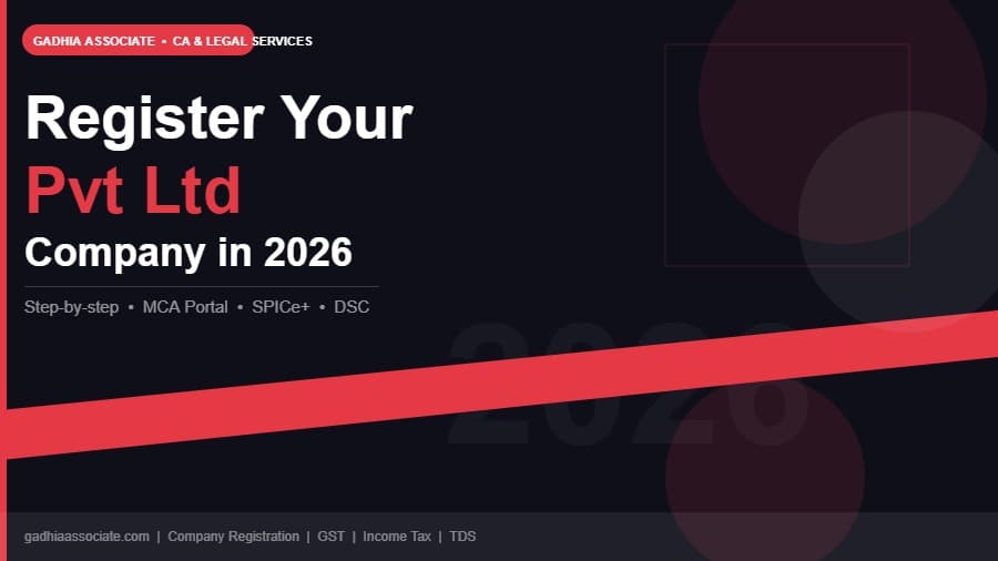 How to Register a Private Limited Company Online in India: Step-by-Step Guide (2026)