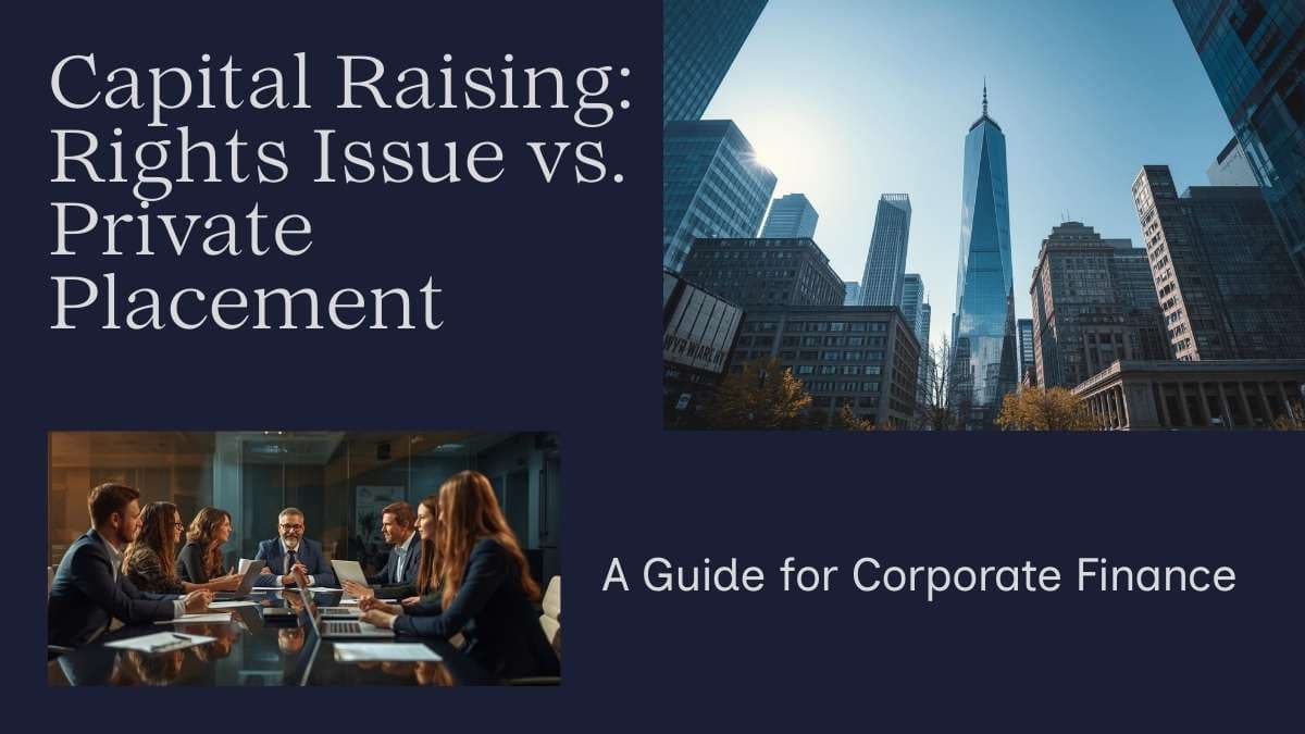 Demystifying Rights Issue and Private Placement: Understanding the Basics